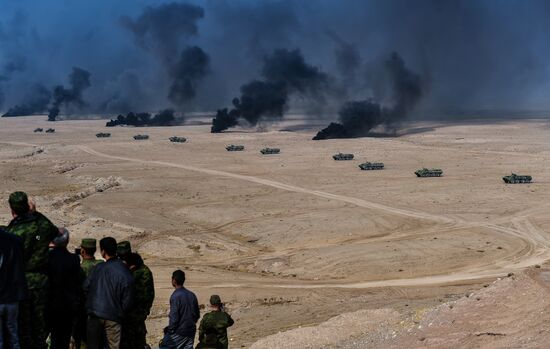 CSTO drill in Tajikistan