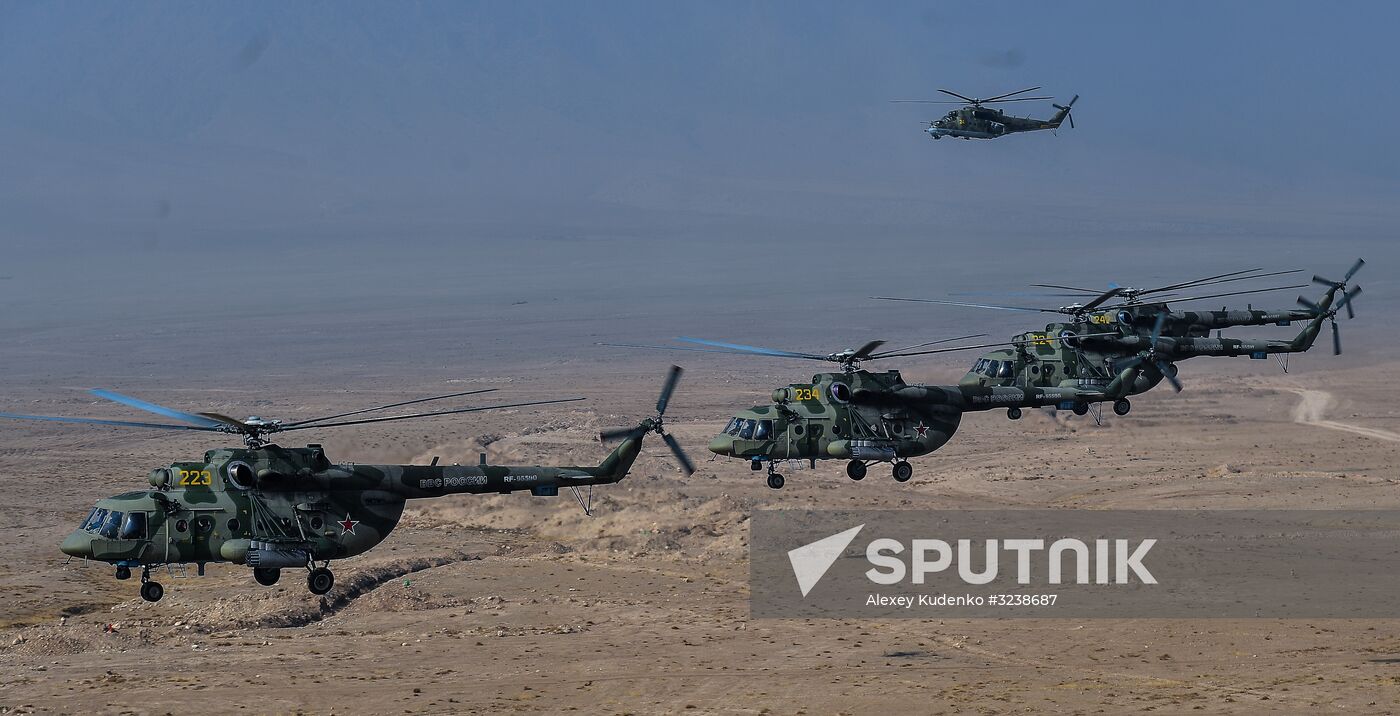 CSTO drill in Tajikistan