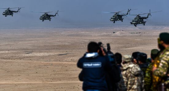 CSTO drill in Tajikistan