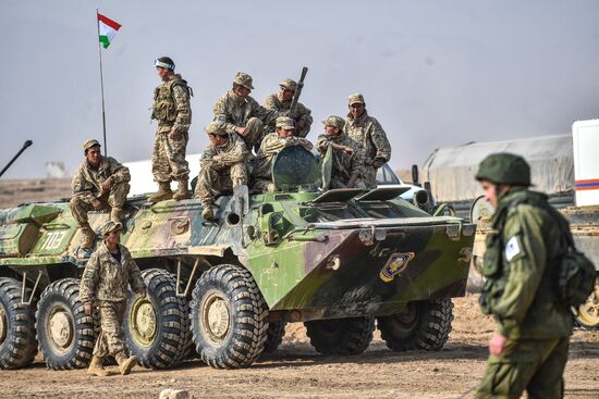 CSTO drill in Tajikistan