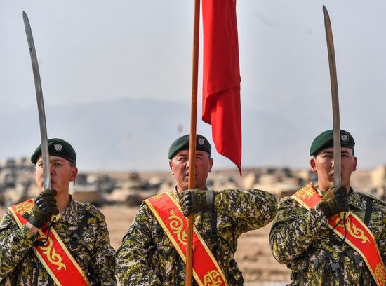 CSTO drill in Tajikistan