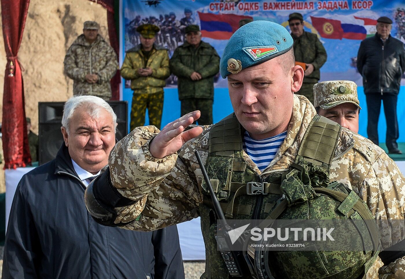 CSTO drill in Tajikistan