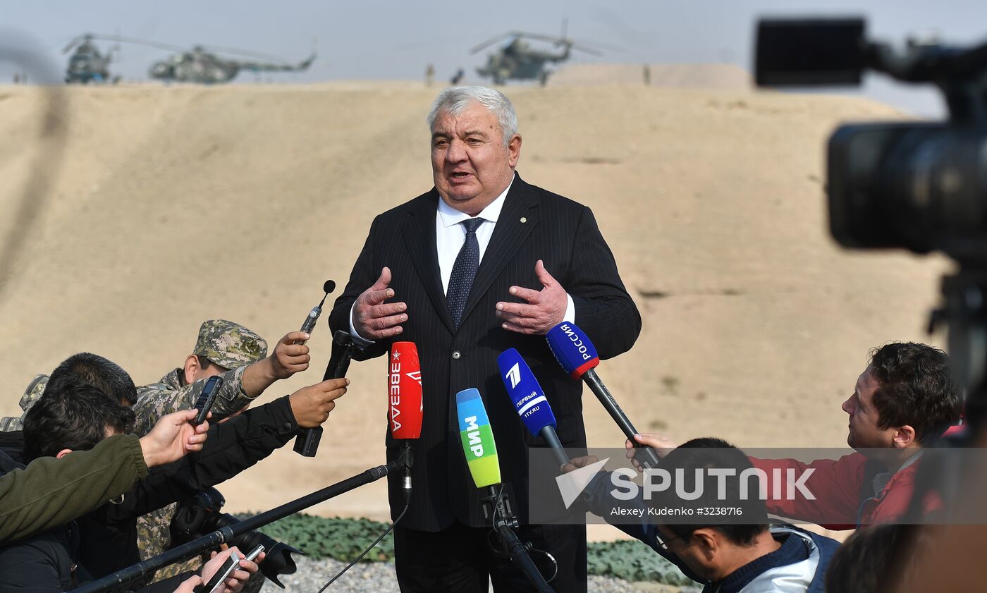 CSTO drill in Tajikistan