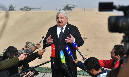 CSTO drill in Tajikistan