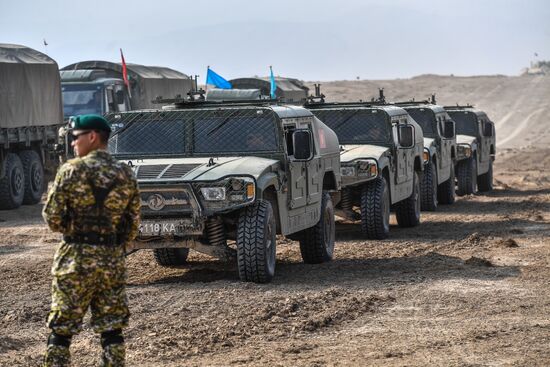 CSTO drill in Tajikistan