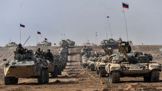 CSTO drill in Tajikistan