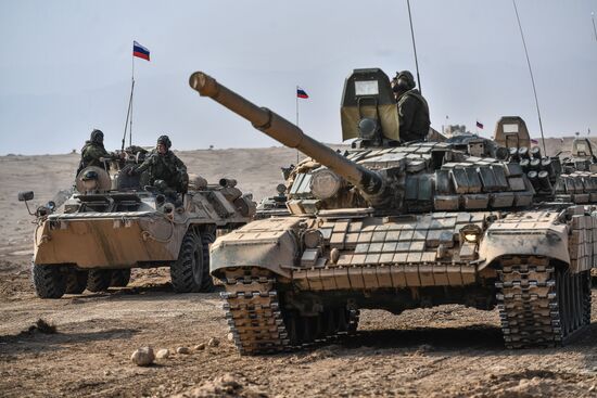 CSTO drill in Tajikistan