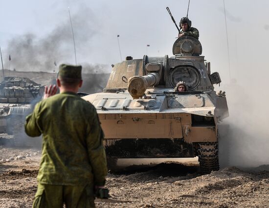 CSTO drill in Tajikistan