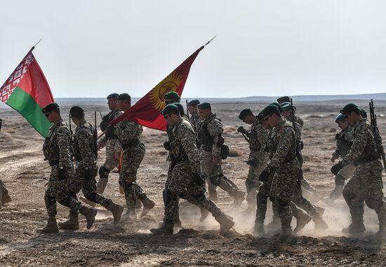 CSTO drill in Tajikistan