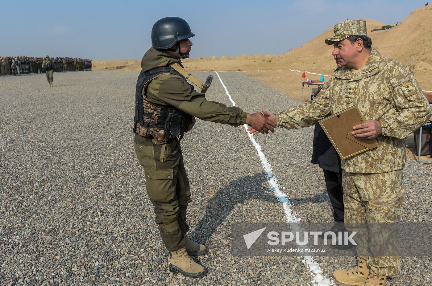 CSTO drill in Tajikistan
