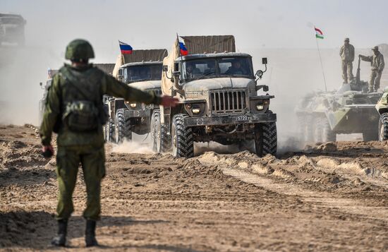 CSTO drill in Tajikistan