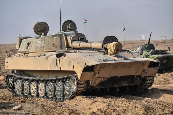 CSTO drill in Tajikistan