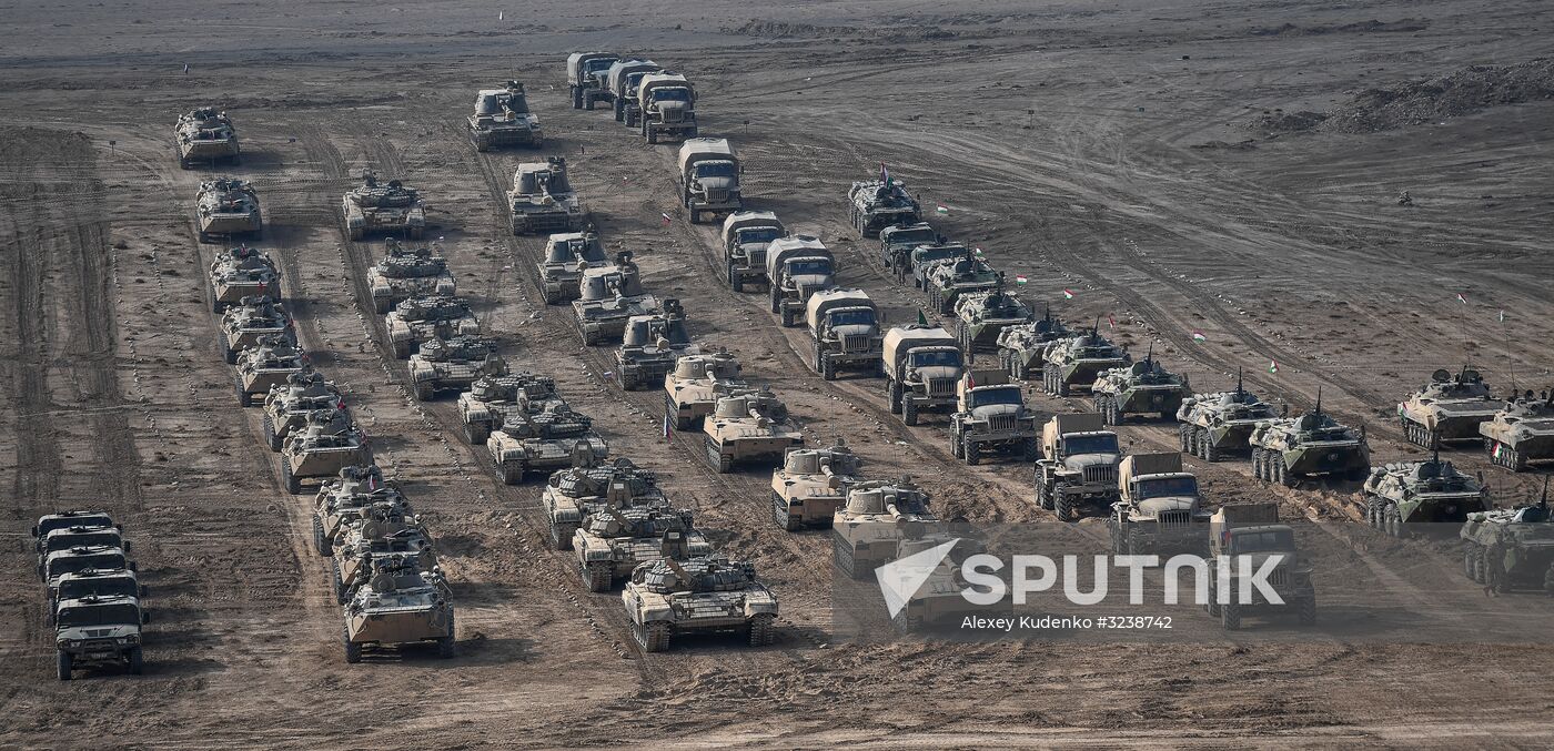 CSTO drill in Tajikistan
