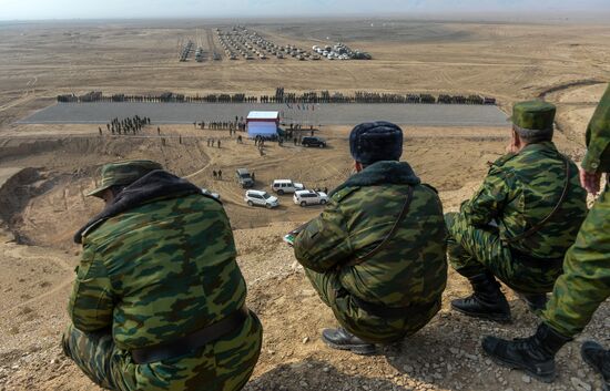 CSTO drill in Tajikistan