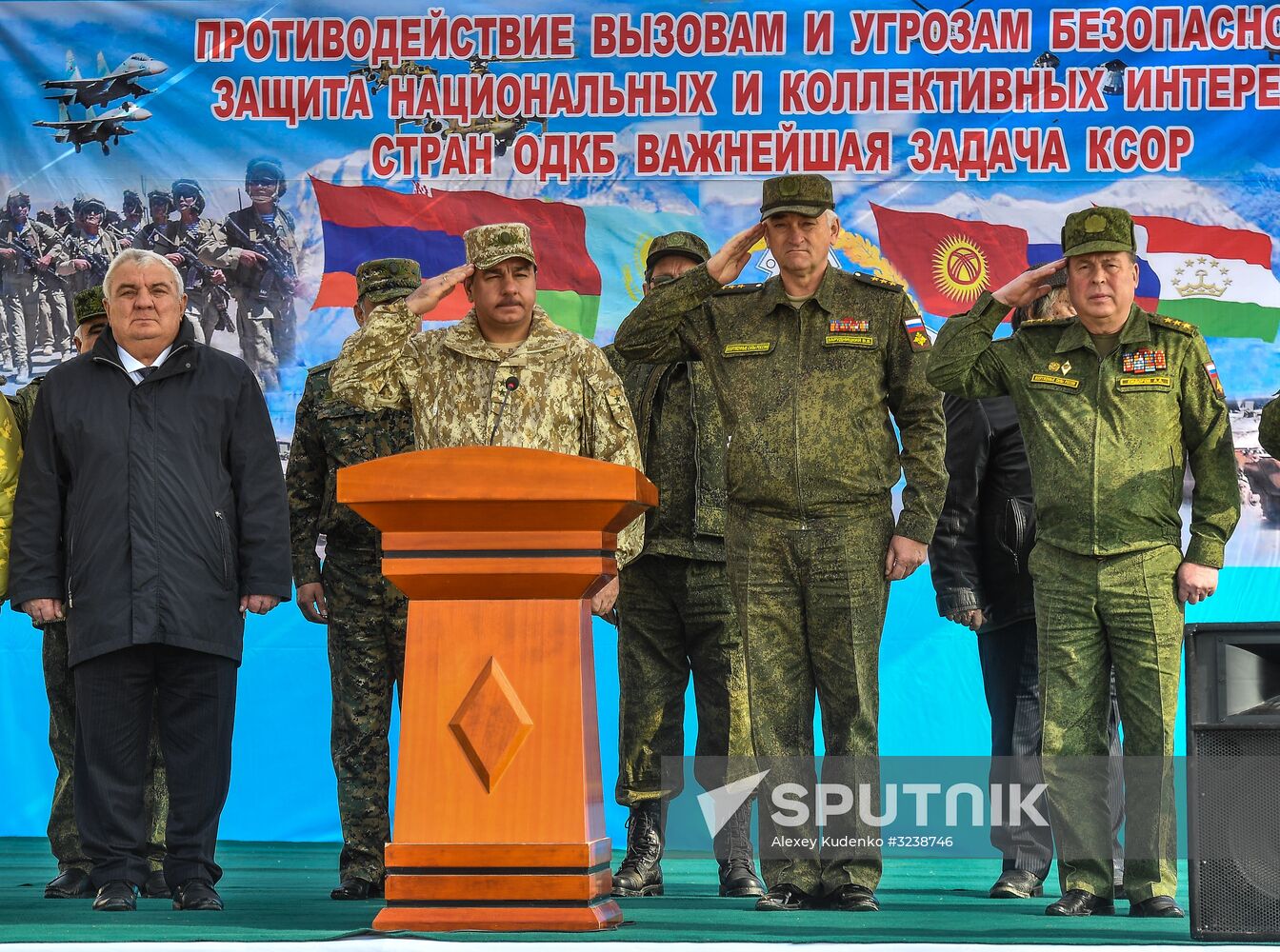 CSTO drill in Tajikistan