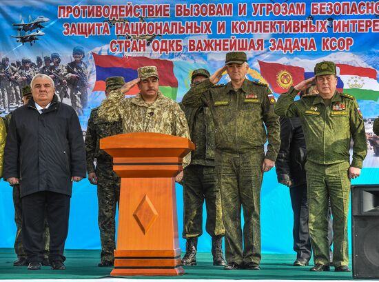 CSTO drill in Tajikistan