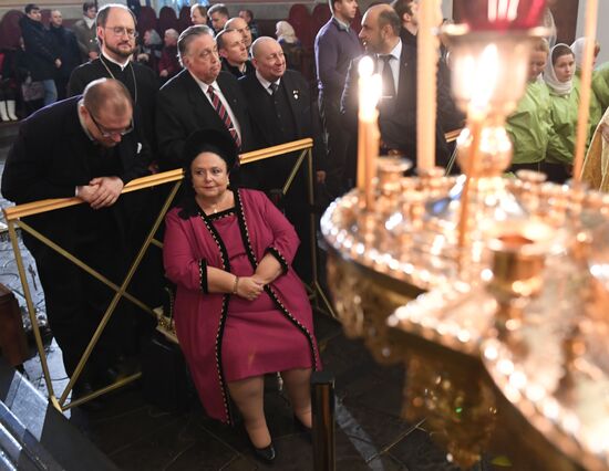 Patriarchal Divine Liturgy on centenary of patriarchate reinstatement