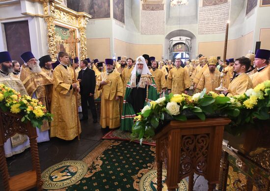 Patriarchal Divine Liturgy on centenary of patriarchate reinstatement