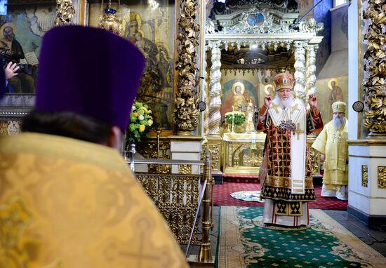 Patriarchal Divine Liturgy on centenary of patriarchate reinstatement