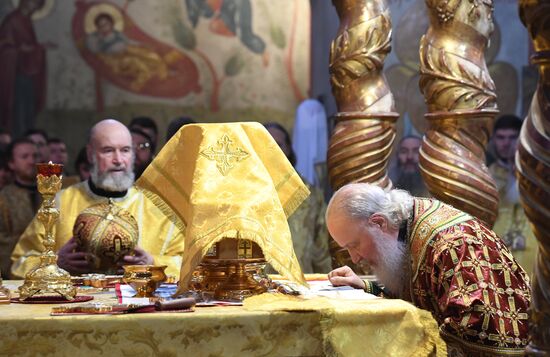 Patriarchal Divine Liturgy on centenary of patriarchate reinstatement
