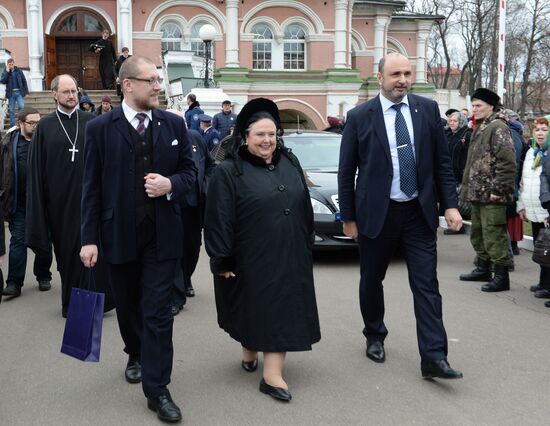 Patriarchal Divine Liturgy on centenary of patriarchate reinstatement