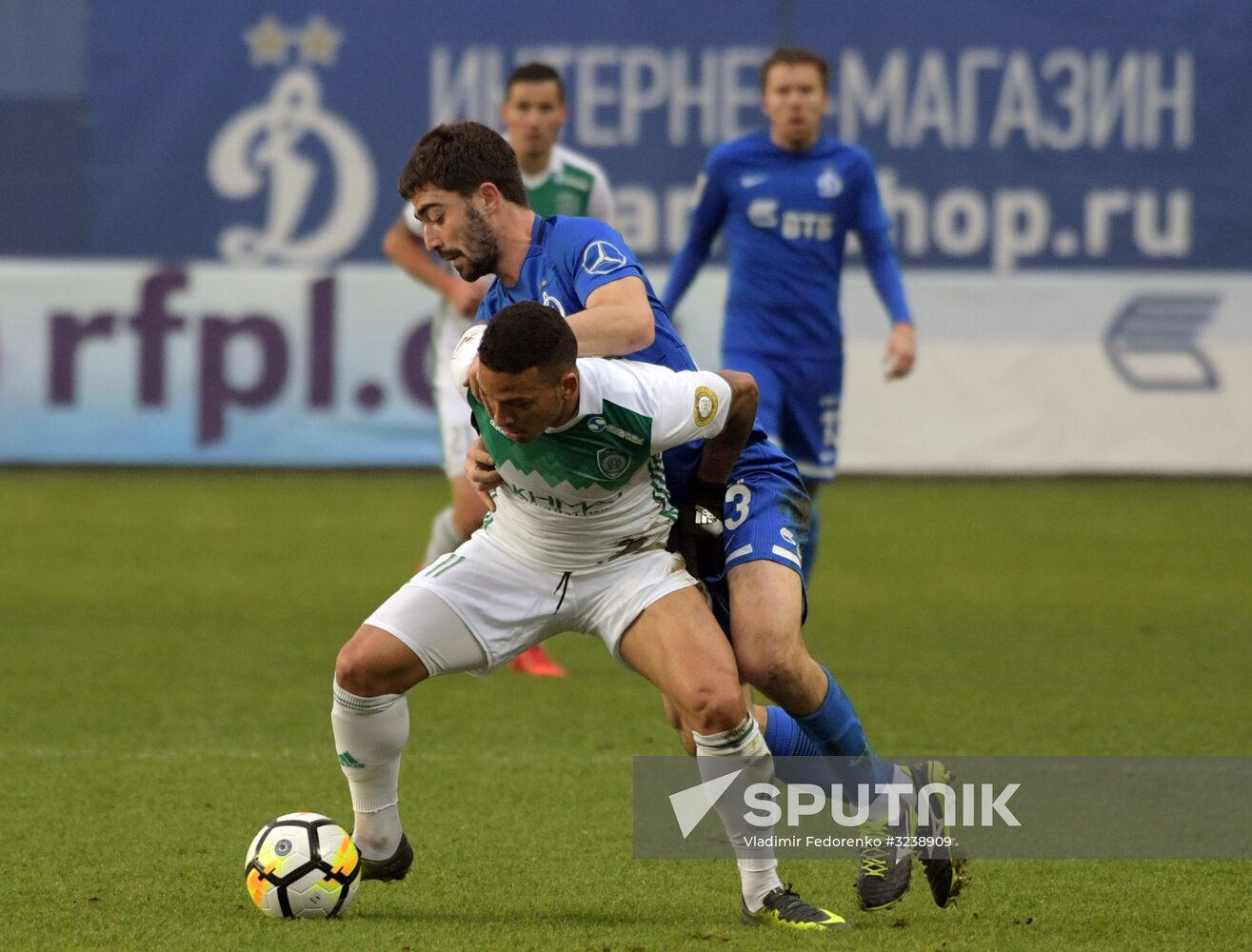 Football. Russian Premier League. Dynamo vs. Akhmat