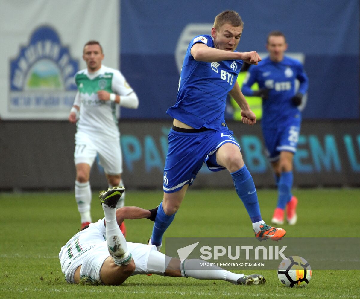 Football. Russian Premier League. Dynamo vs. Akhmat