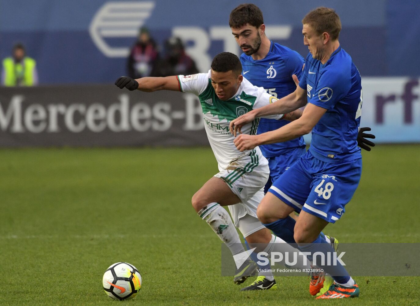 Football. Russian Premier League. Dynamo vs. Akhmat