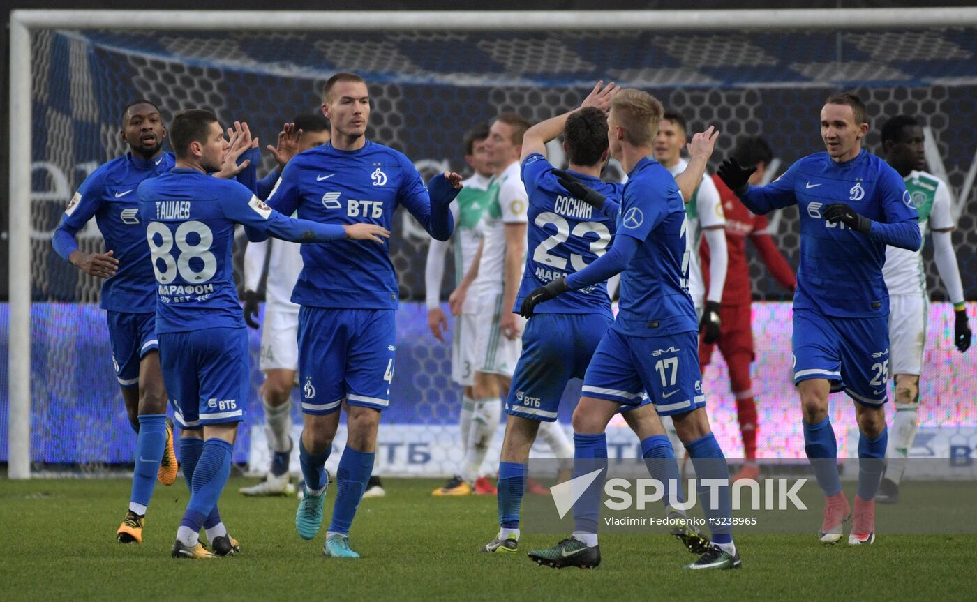 Football. Russian Premier League. Dynamo vs. Akhmat