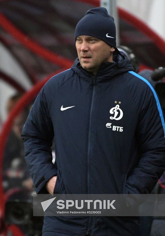Football. Russian Premier League. Dynamo vs. Akhmat