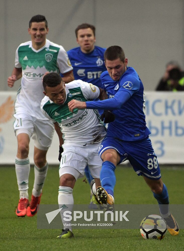 Football. Russian Premier League. Dynamo vs. Akhmat