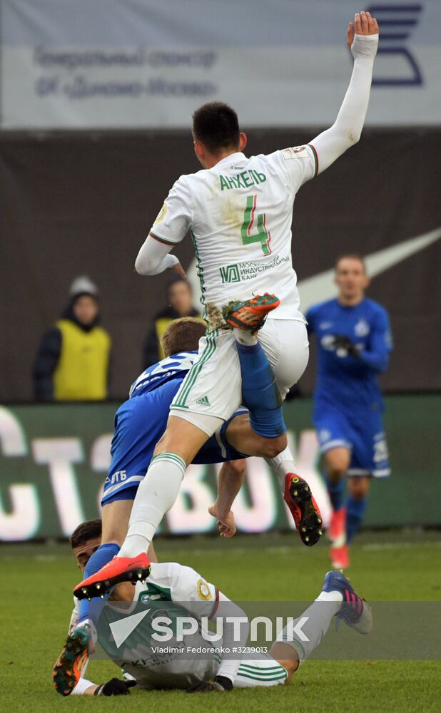 Football. Russian Premier League. Dynamo vs. Akhmat