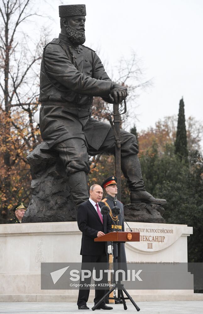 President Putin visits Yalta