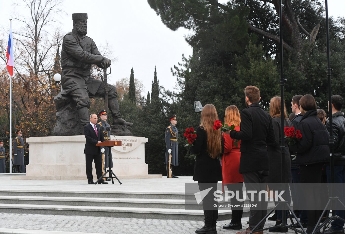 President Putin visits Yalta