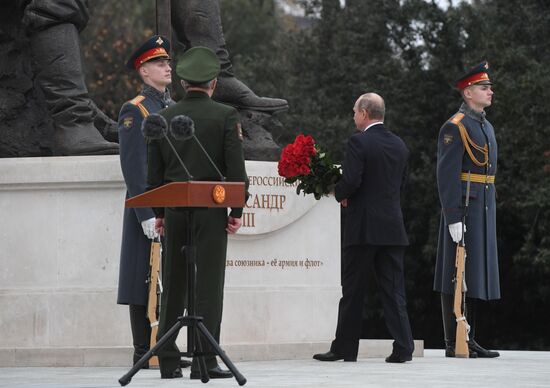President Putin visits Yalta