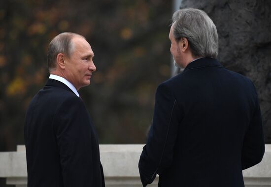 President Putin visits Yalta