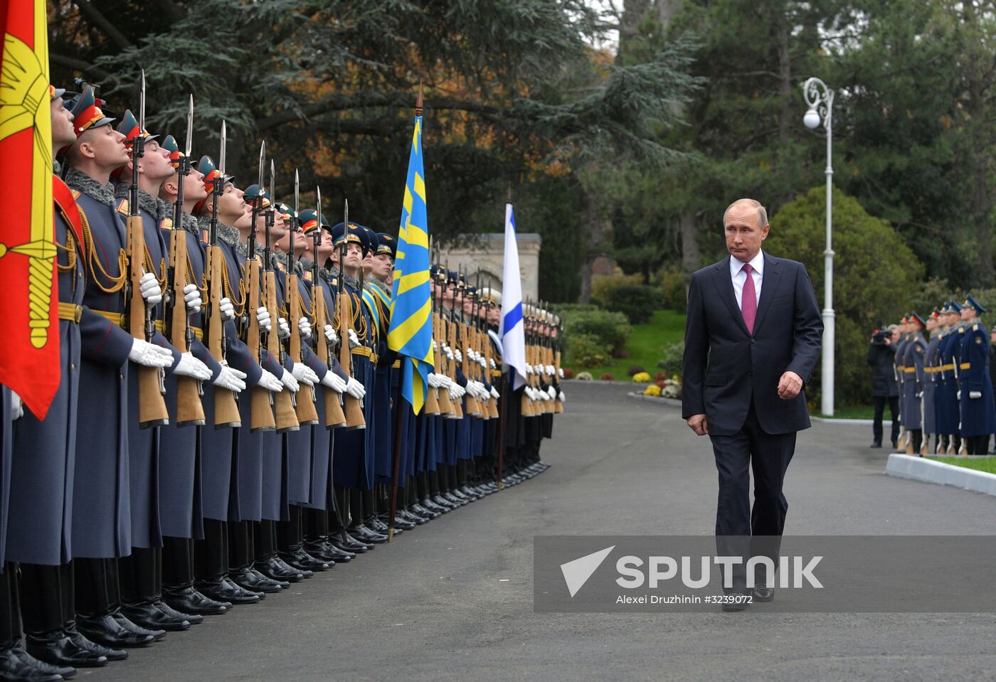 President Putin visits Yalta