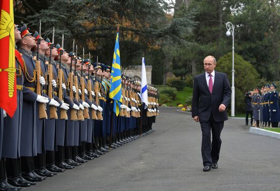 President Putin visits Yalta