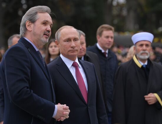 President Putin visits Yalta