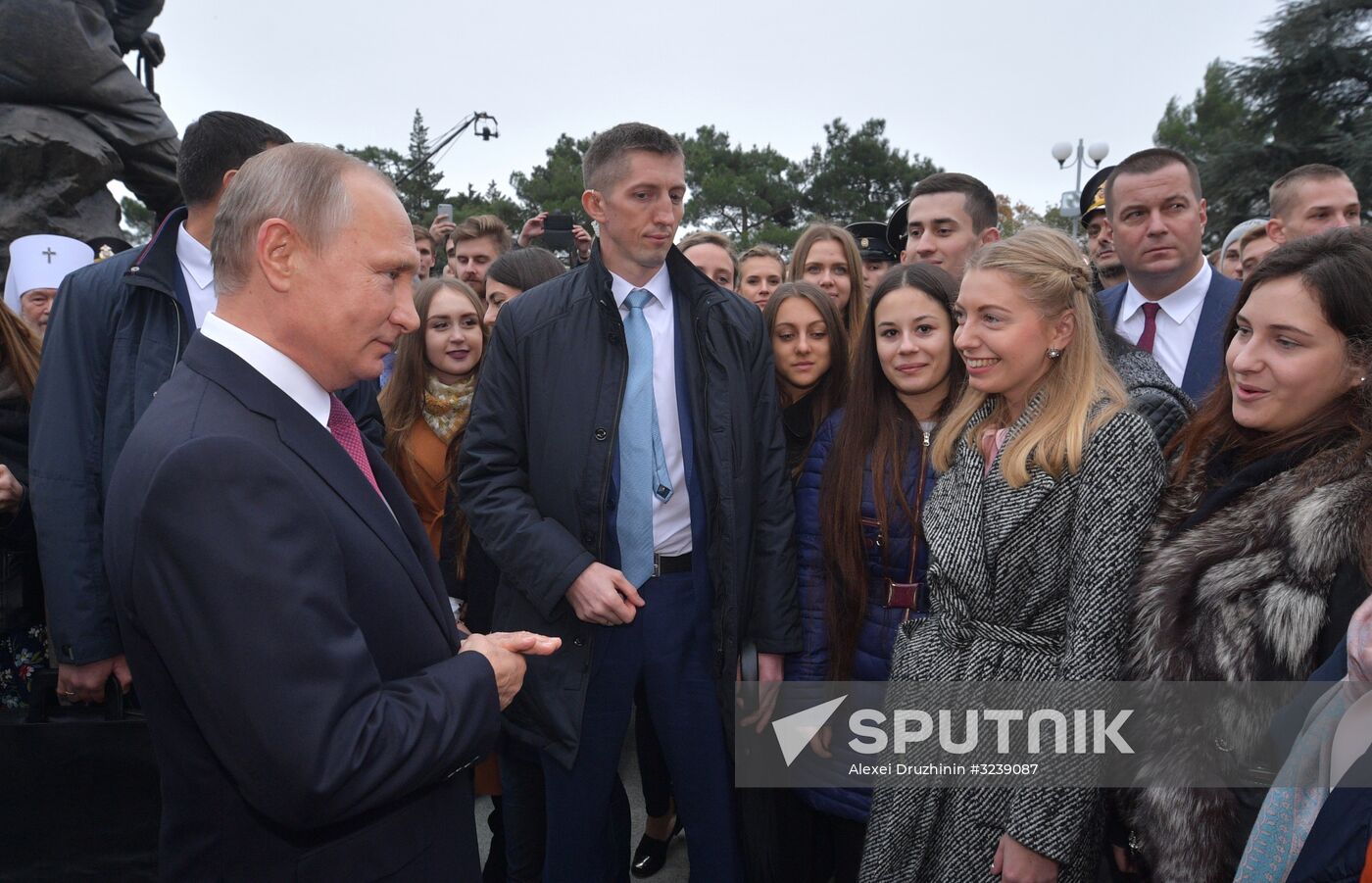 President Putin visits Yalta