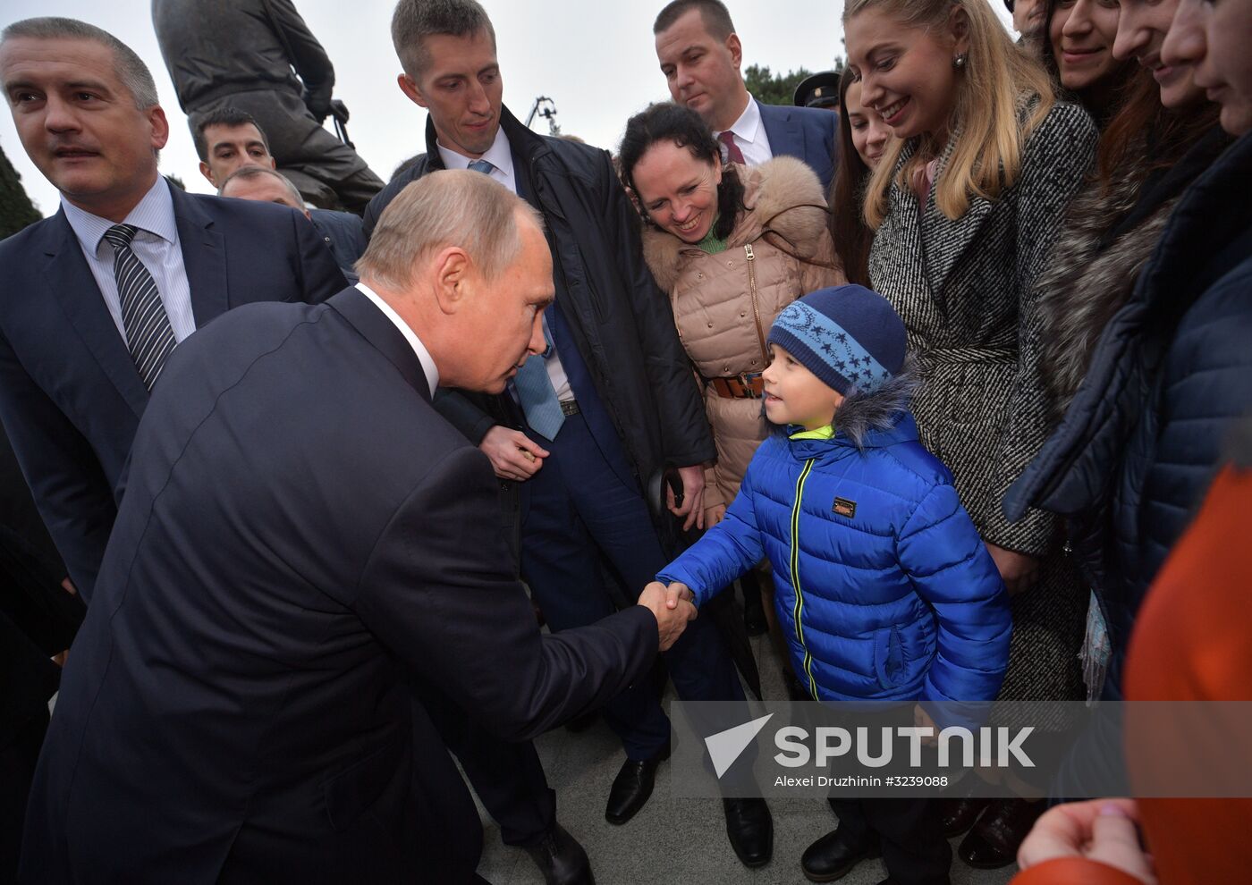 President Putin visits Yalta