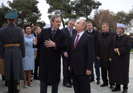 President Putin visits Yalta