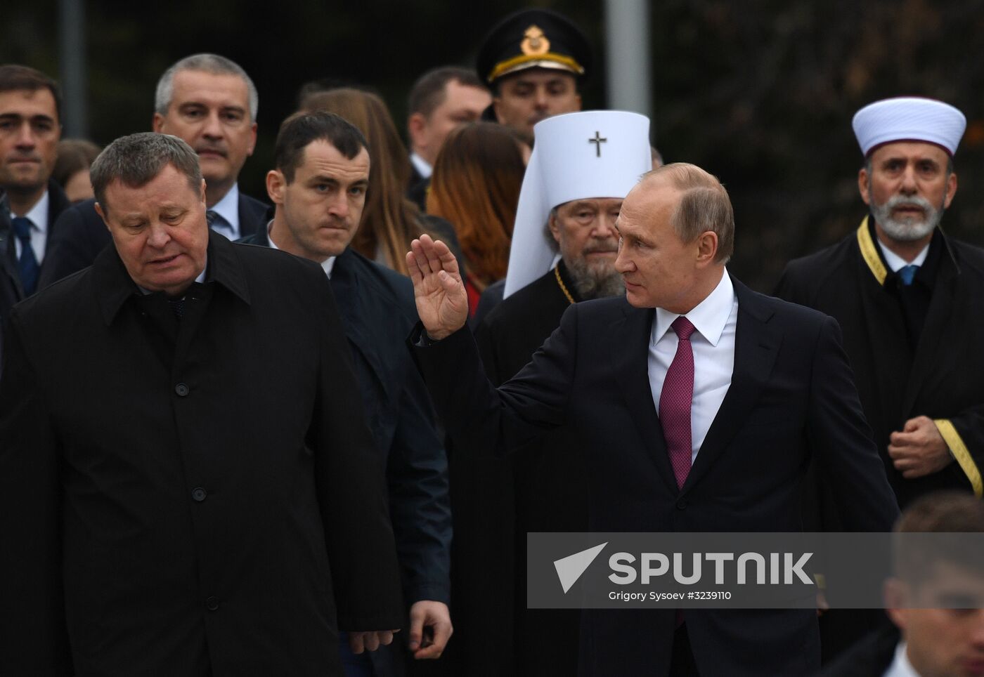 President Putin visits Yalta