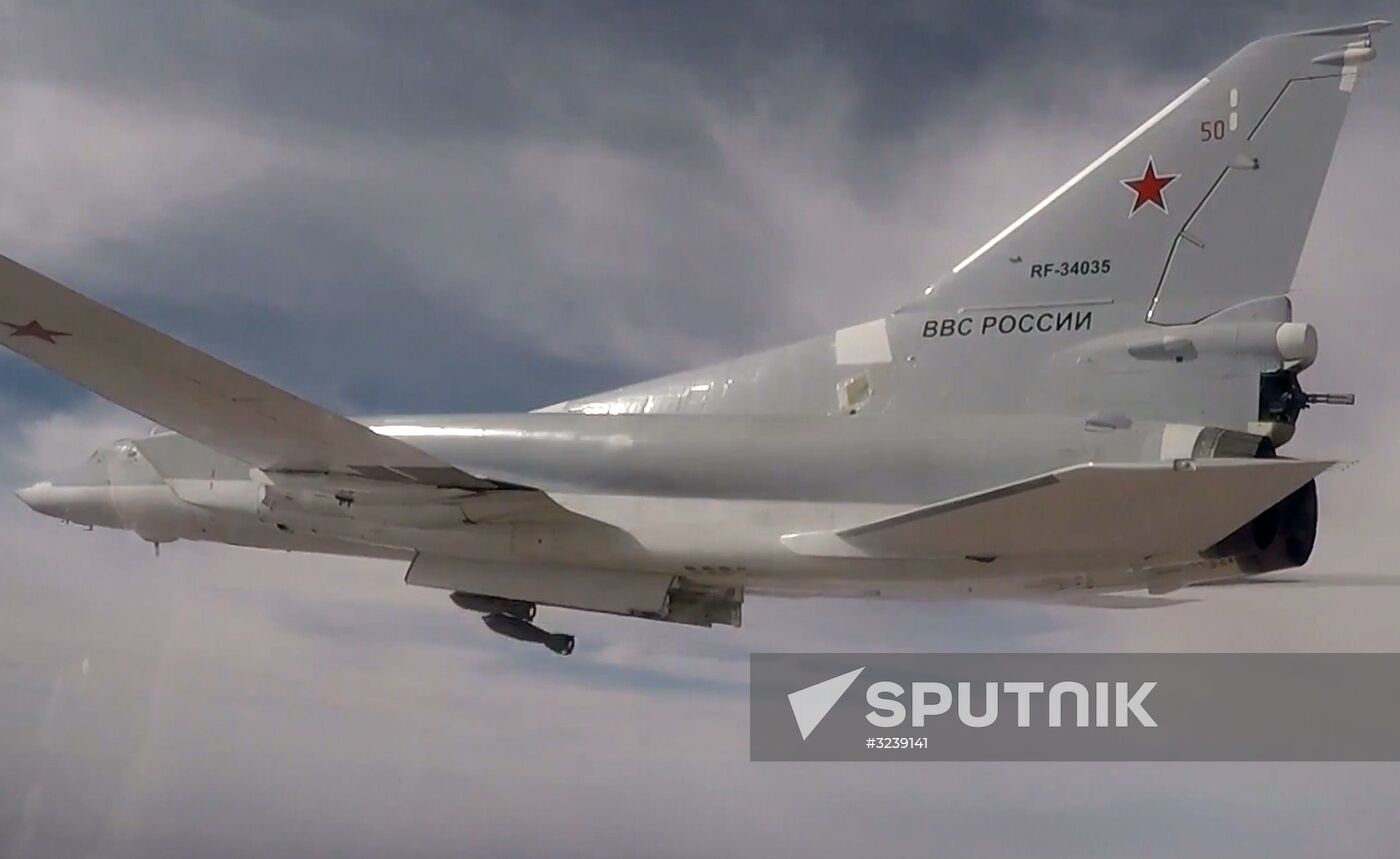 Russian Air Force hits terrorist targets in Syria