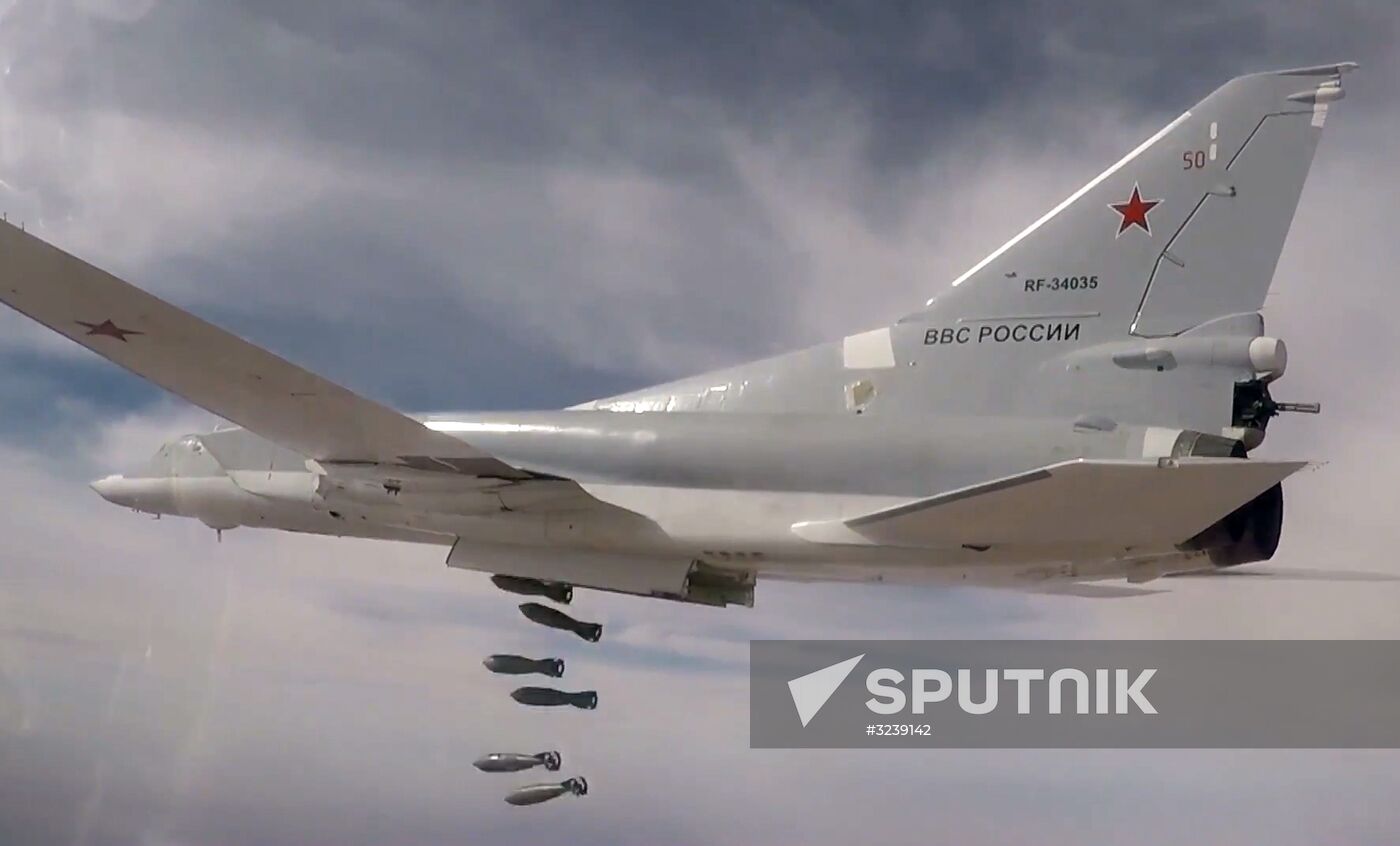 Russian Air Force hits terrorist targets in Syria