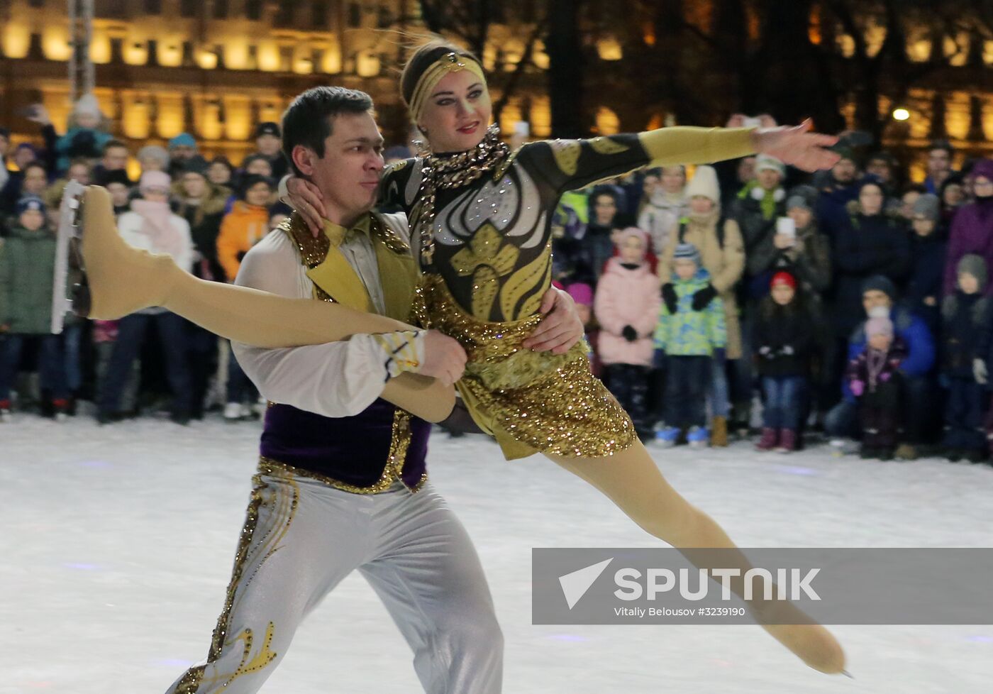 Hermitage Garden opens skating-rink, new season
