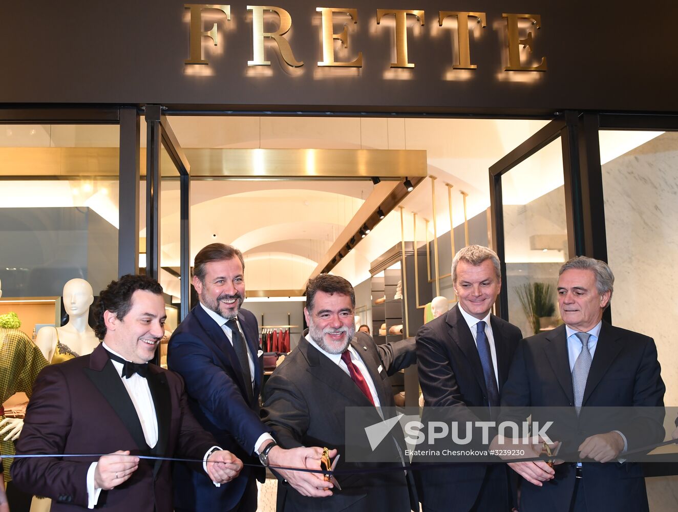 Frette boutique opens at GUM store