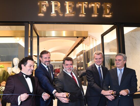 Frette boutique opens at GUM store