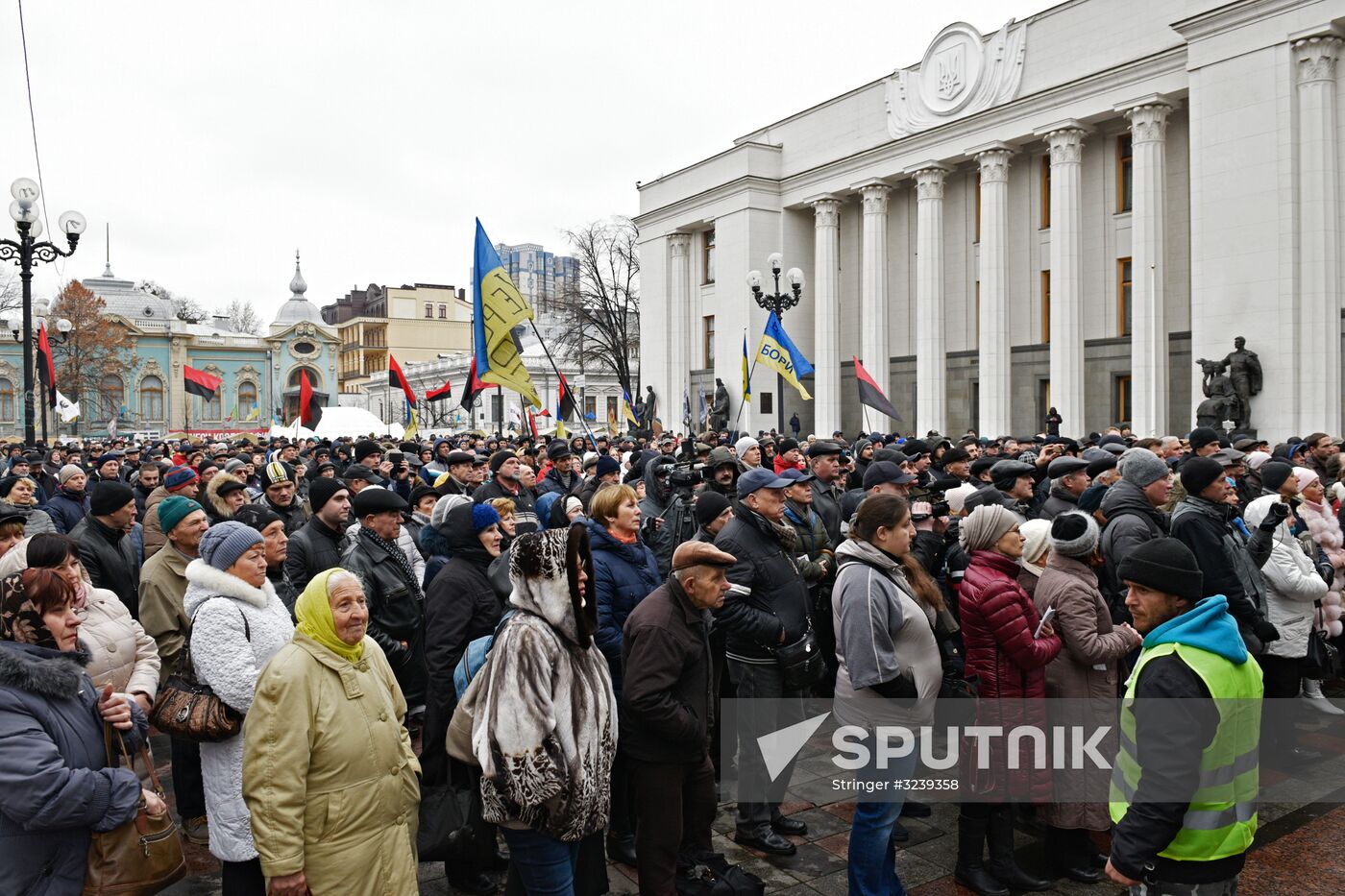 Mikheil Saakashvili's party rally in Kiev