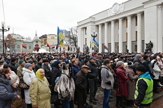 Mikheil Saakashvili's party rally in Kiev